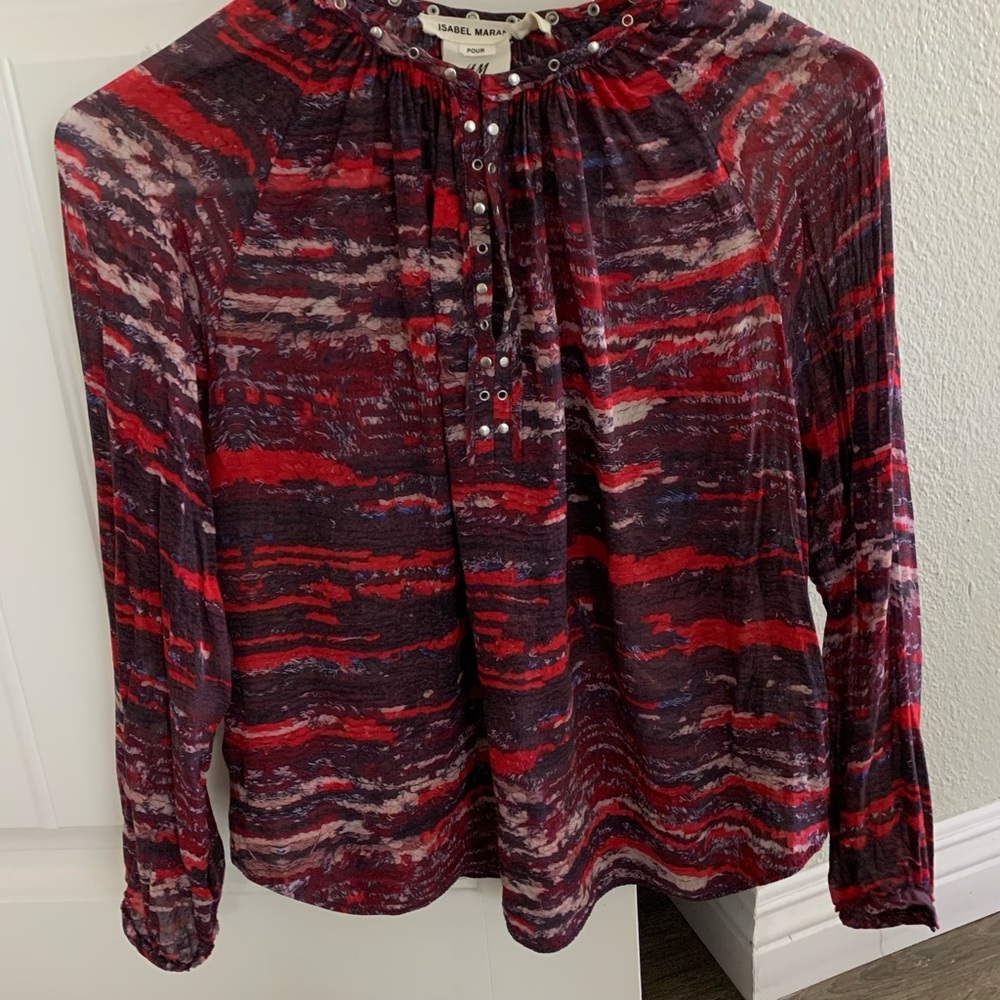 Isabelle Marant pour H&M silk blouse kids